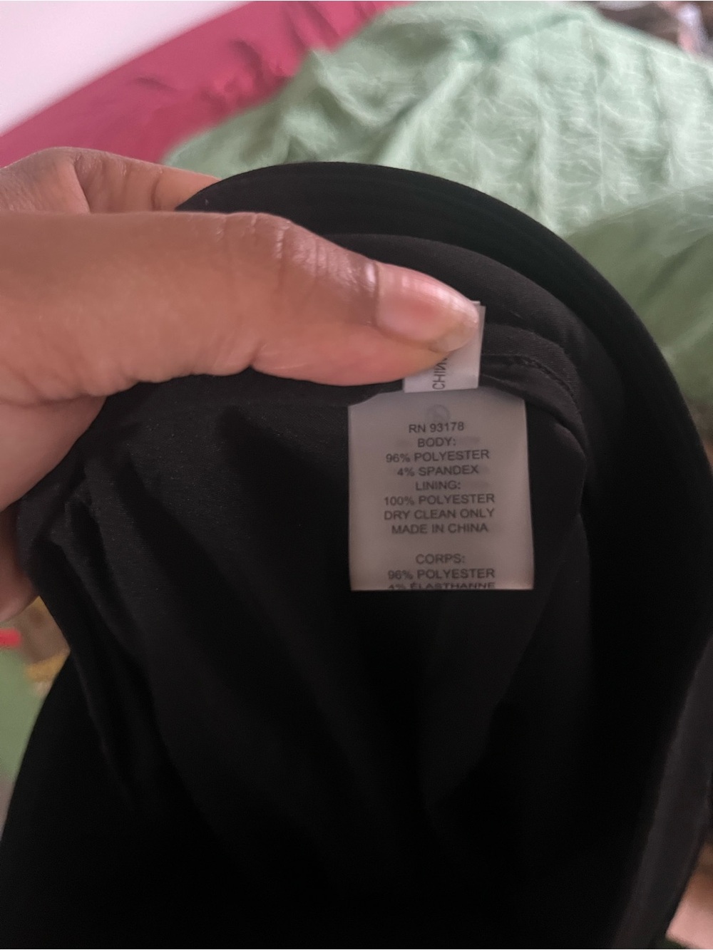 Ellie Tahari Classic Black Pleated women’s Dress Pants - Picture 3 of 6